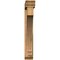 Ekena Millwork Imperial Traditional Rough Sawn Bracket w/ Offset Brace, Western Red Cedar, 6"W x 36"D x 40"H BKT0604X36X40IMP01RWR - alternate 2